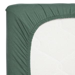 Cearsaf din bambus cu elastic 60 x 120 cm Aspen Green imagine