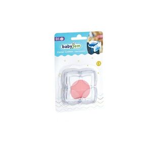 Set 4 protectii pentru colturi mobila BabyJem Corner Cushion imagine