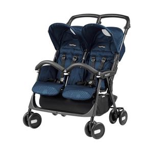 Carucior Peg Perego Aria Shopper Twin Class Navy imagine