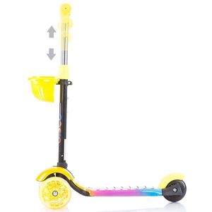 Trotineta Chipolino Disco yellow pink imagine