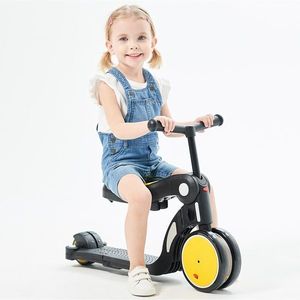 Bicicleta tricicleta si trotineta Chipolino All Ride 4 in 1 yellow imagine