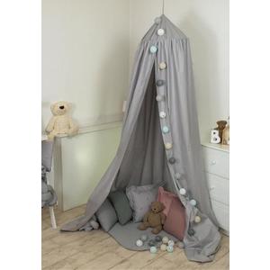 Baldachin suspendat multifunctional pentru copii Pure Grey bumbac 250x320 cm imagine