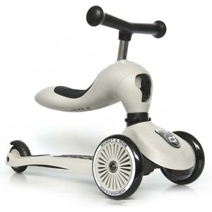 Trotineta copii transformabila 2 in 1 Scoot Ride HighwayKick 1 Ash imagine