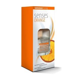 Odorizant de camera Senses portocala 200ml Sodasan imagine