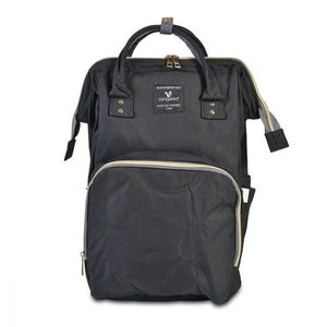 Geanta tip rucsac pentru mamici Amelia Dark Grey imagine