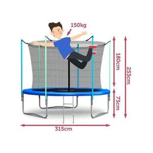 Trambulina cu plasa si scarita 305 cm Attiva MP102706 imagine