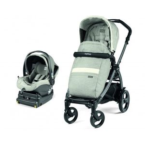 Carucior 2 in 1 Peg Perego Book 51 Titania i-Size Luxe Pure 0 - 22 kg imagine