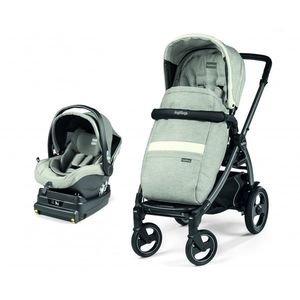 Carucior 2 in 1 Peg Perego Book 51 S Titania i-Size Luxe Pure 0 - 22 kg imagine