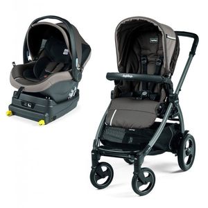 Carucior 2 in 1 Peg Perego Book 51 S Titania i-Size Class Grey 0 - 22 kg imagine