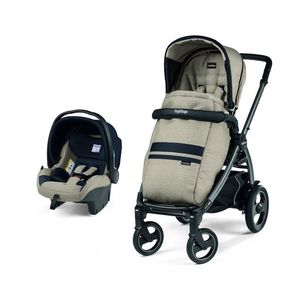 Carucior 2 in 1 Peg Perego Book 51 S Titania Luxe Ecru 0 - 22 kg imagine