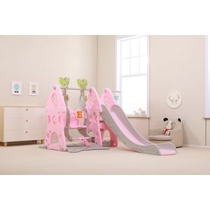 Spatiu de joaca 3 in 1 Nichiduta Garden Forest Pink imagine