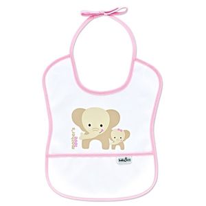 Baveta impermeabila pentru copii BabyJem Small Pink imagine