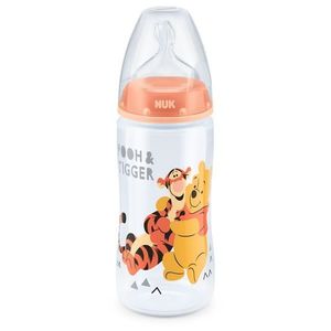 Biberon Nuk First Choice 300 ml tetina silicon Disney orange 0-6 luni imagine