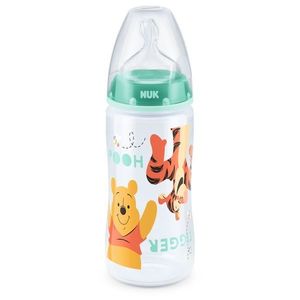 Biberon Nuk First Choice 300 ml tetina silicon Disney vernil 0-6 luni imagine