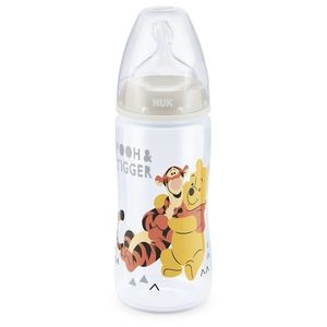 Biberon Nuk First Choice 300 ml tetina silicon Disney gri 0-6 luni imagine