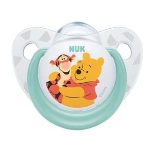 Suzeta Nuk Disney Winnie silicon M2 vernil 6-18 luni imagine