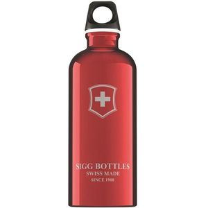 Bidon din aluminiu Sigg swiss emblem red 0.6l imagine