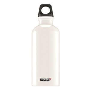 Bidon din aluminiu Sigg Traveller white 0.4l imagine