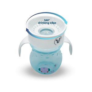 Cana 360 grade cu manere Magic Cup Blue imagine