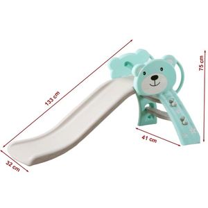 Tobogan Bear Turquoise 133 cm imagine