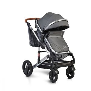 Carucior 2 in 1 cu suspensii Gala Black imagine