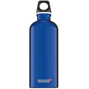 Bidon din aluminiu Traveller Dark Blue 0.6L imagine