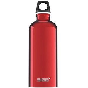 Bidon din aluminiu Traveller Red 0.6L imagine