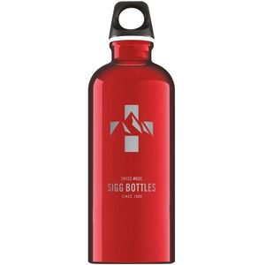 Bidon din aluminiu Mountain Red 0.6L imagine