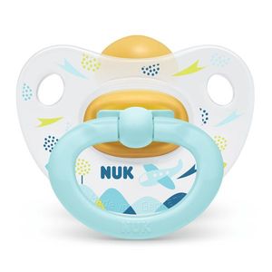 Suzeta Nuk Happy Kids Latex M1 Bleu 0-6 luni imagine