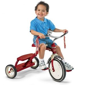 Tricicleta Radio Flyer Classic Red Dual Deck imagine