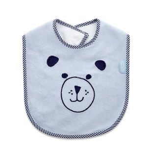 Baveta din bumbac BabyJem Cute animals Blue imagine