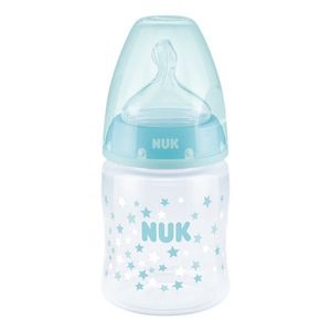 Biberon Nuk First Choice Plus 150ml tetina silicon M 0-6 luni bleu imagine