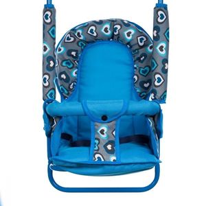 Leagan pentru copii Top Kids pentru interior si exterior Blue Hearts imagine