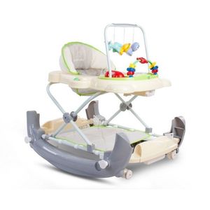 Premergator Sun Baby Pisicuta 021 cu functie de balansoar Green Grey imagine