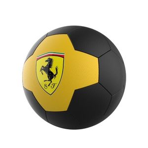 Minge de fotbal Ferrari marimea 5 galben negru imagine