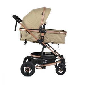 Carucior 2 in 1 transformabil Moni Gigi Beige imagine