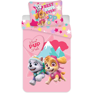 Set lenjerie pat copii Paw Patrol Best Pup Pals 100140 cm, 4045 cm SunCity BRM004511 imagine