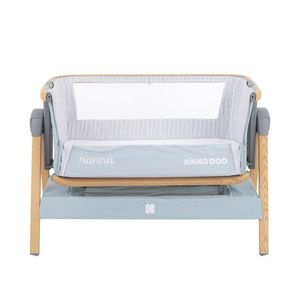 Patut Co-Sleeper KikkaBoo Nanna Mint Wood 2020 imagine