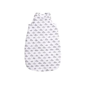 Sac de dormit de iarna 100 cm bumbac ranforce Clouds White imagine