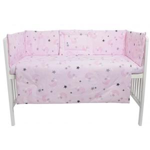 Set lenjerie 4 piese Mini Cot Pink Moon Dark imagine