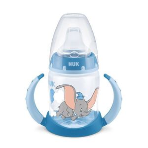 Biberon Nuk First Choice PP 150 ml cu toarte si tetina de invatare Disney Dumbo 6-18 luni imagine