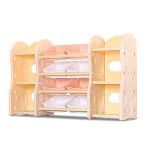 Organizator pentru jucarii cu 8 cutii Nichiduta Tree Pink imagine