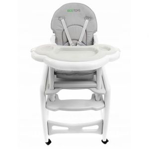 Scaun de masa 3 in 1 Ecotoys HC-223 Gri imagine