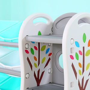 Organizator pentru jucarii si carti Magic Tree White imagine