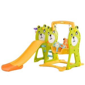 Spatiu de joaca 3 in 1 Nichiduta Bear Green imagine