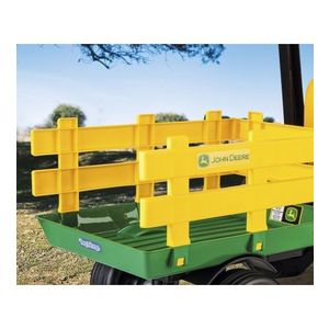 Remorca Peg Perego John Deere 3 ani+ verde galben imagine