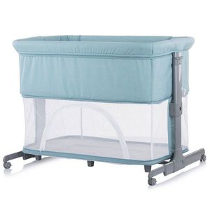 Patut Co-Sleeper si tarc Chipolino Mommyn Me blue mint imagine