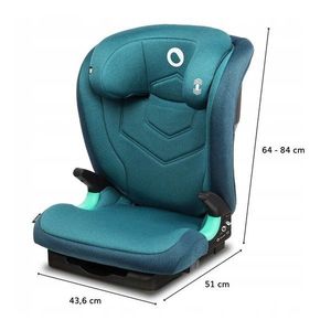 Scaun auto i-Size Neal cu isofix 15-36 kg Green Turquoise imagine