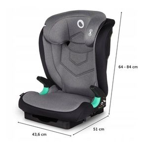 Scaun auto i-Size Neal cu isofix 15-36 kg Grey Srone imagine