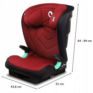 Scaun auto i-Size Neal cu isofix 15-36 kg Red Burgundy imagine